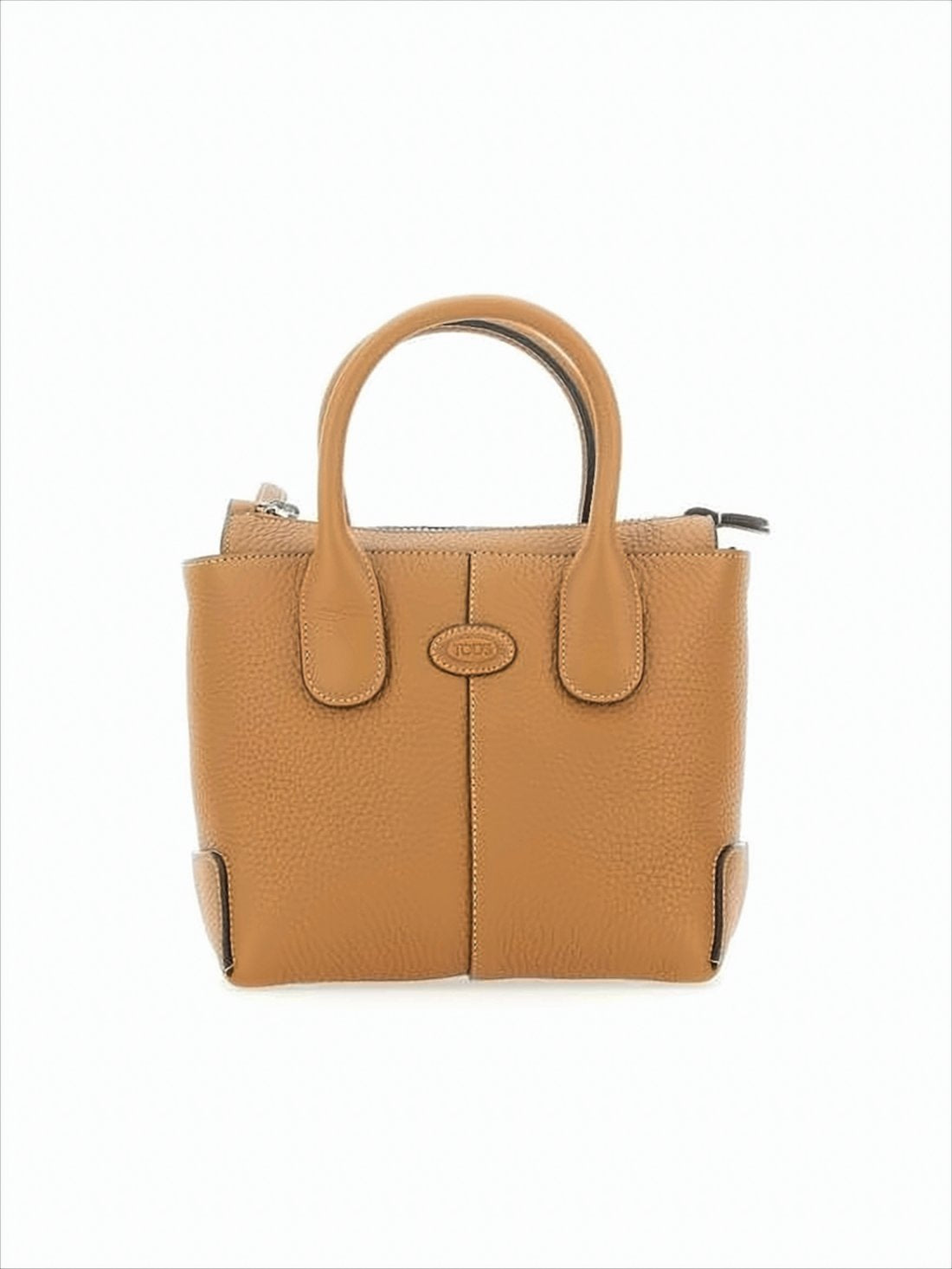 Textured Calf Leather Tote Bag