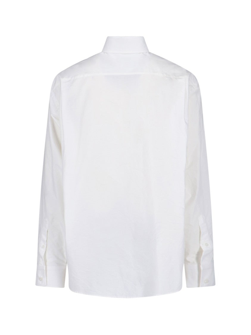 Oversized White Cotton Shirt