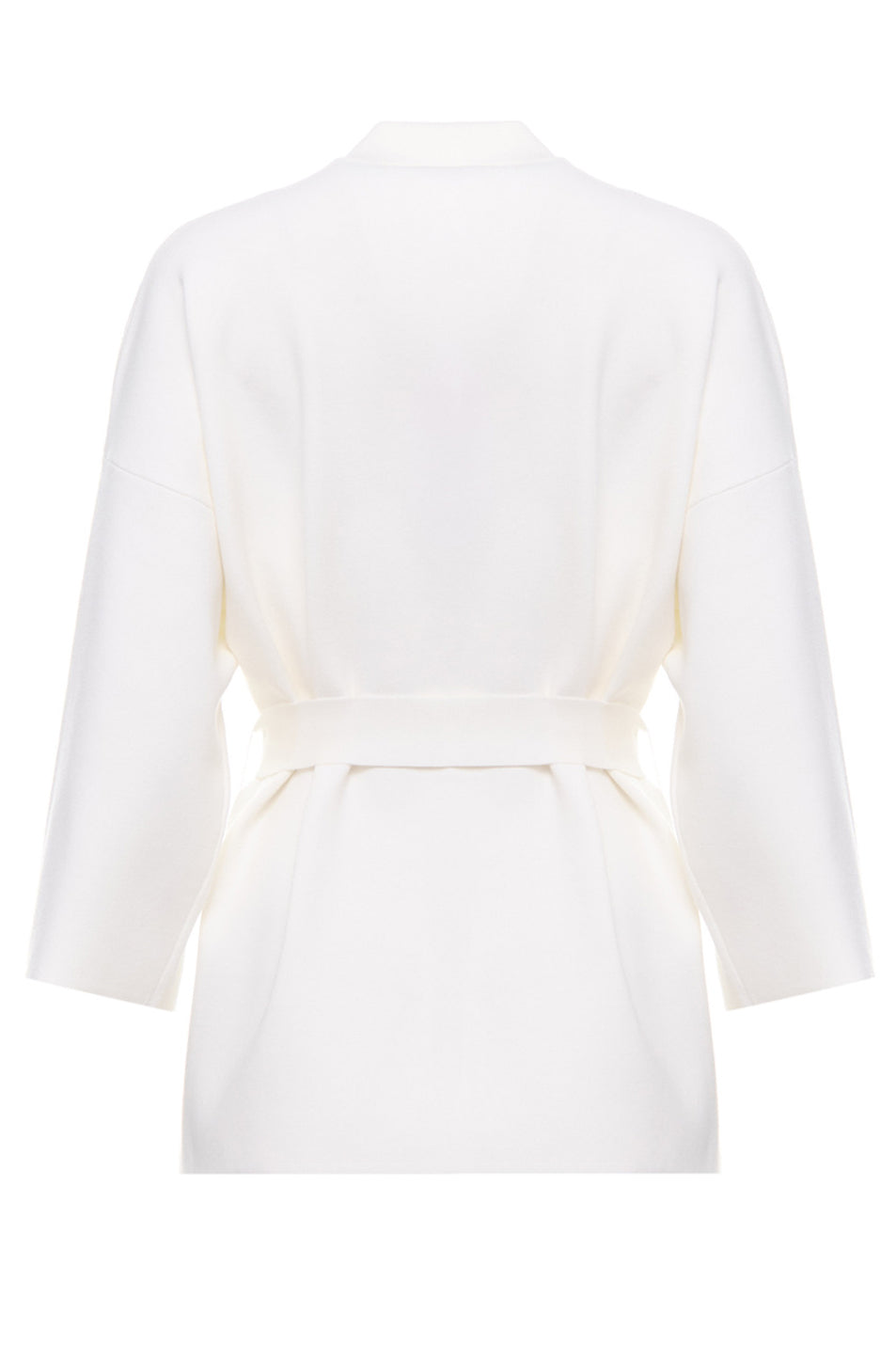 White Cardigan with Relaxed Fit