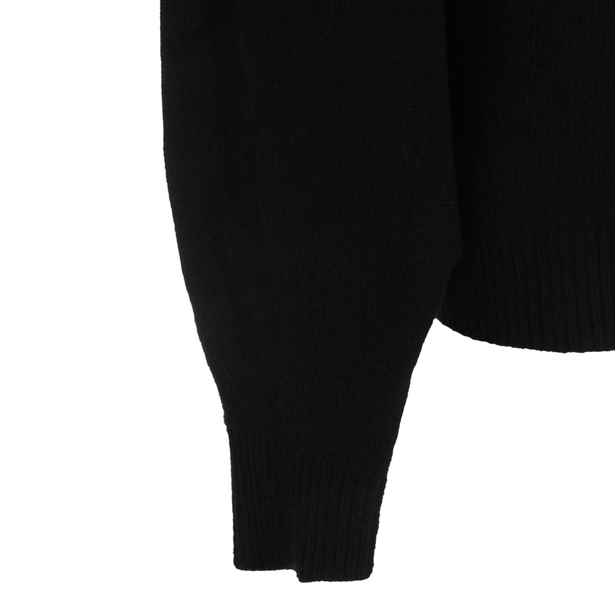 Black Cotton Knitwear