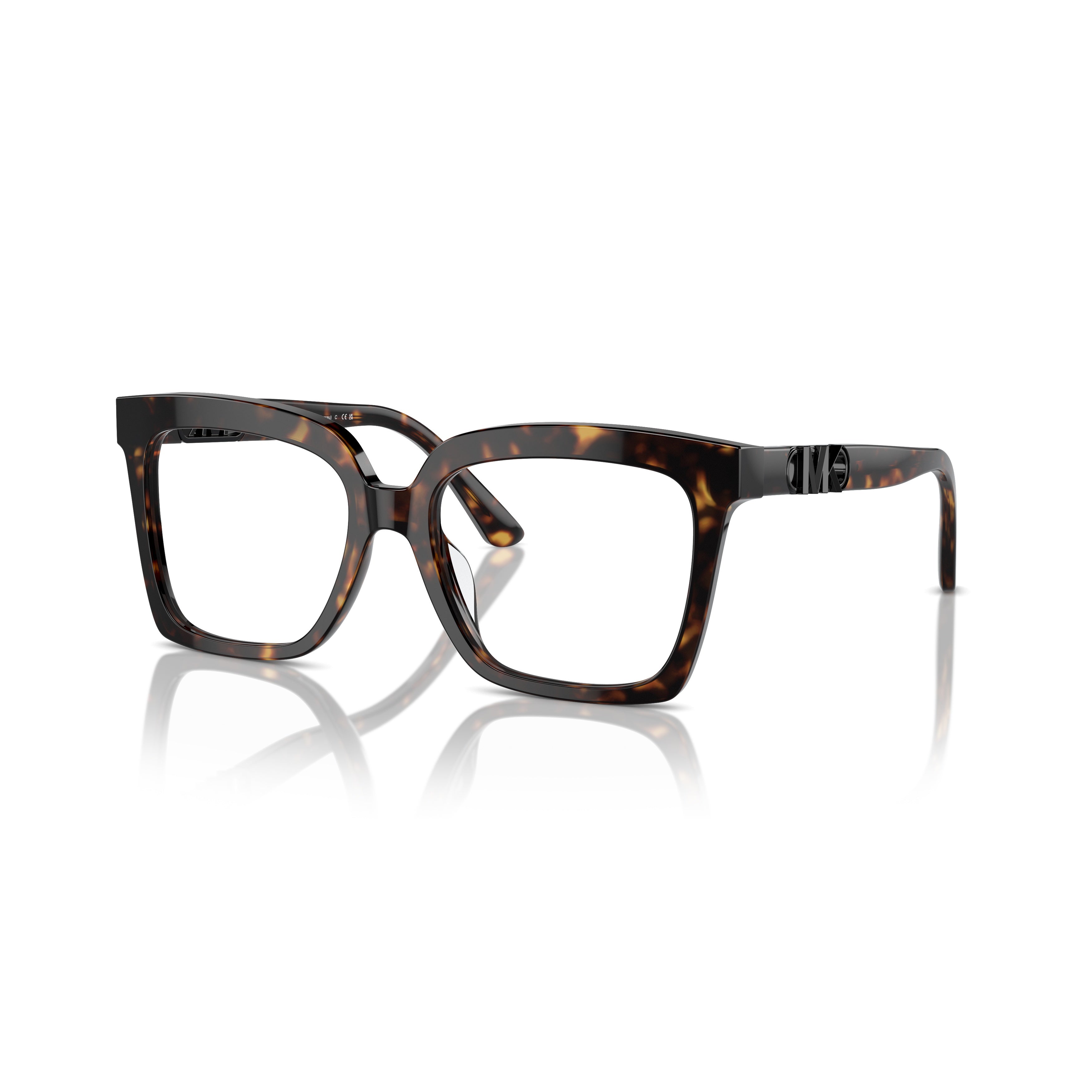 0mk4119u Oversized Tortoiseshell Square Frame Sunglasses