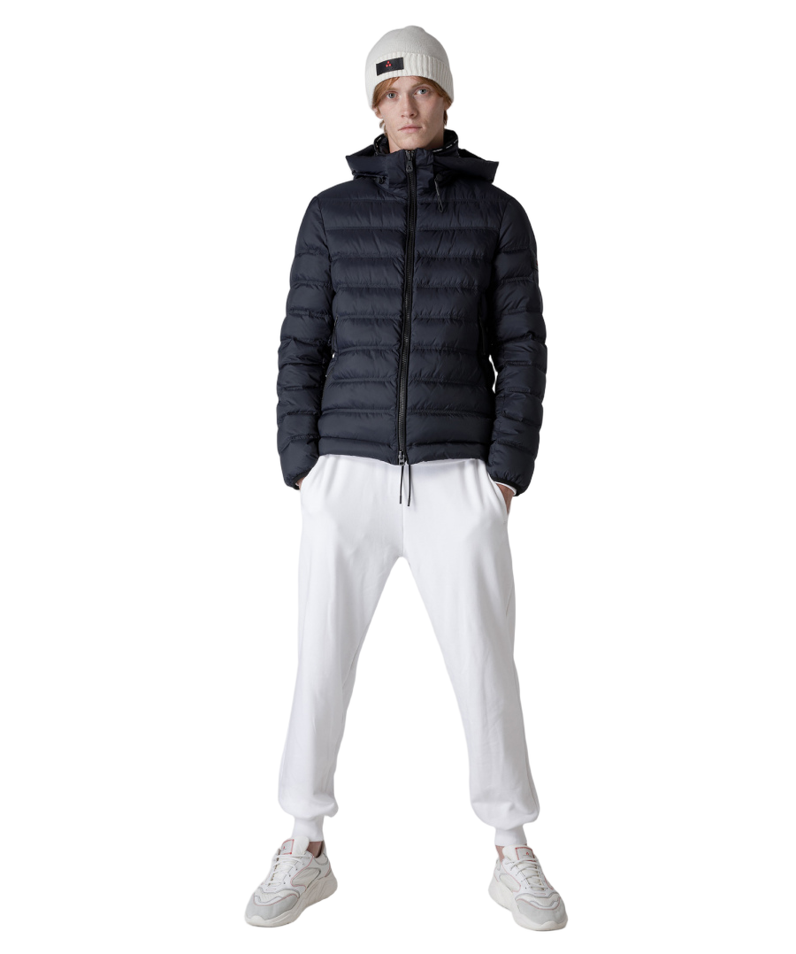 Quilted Lightweight Jacket With Detachable Hood