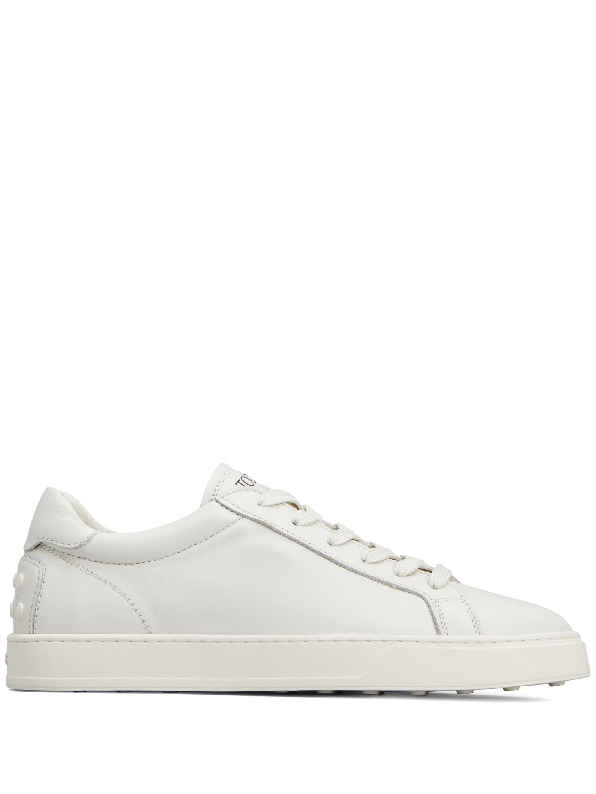 Cassetta 04L Lace-Up Shoes in Milk White Calfskin