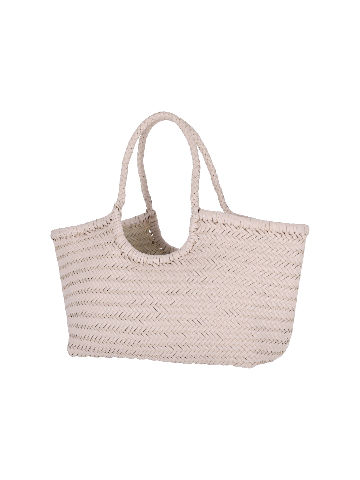 "Nantucket" Large Shoulder Bag – Cream