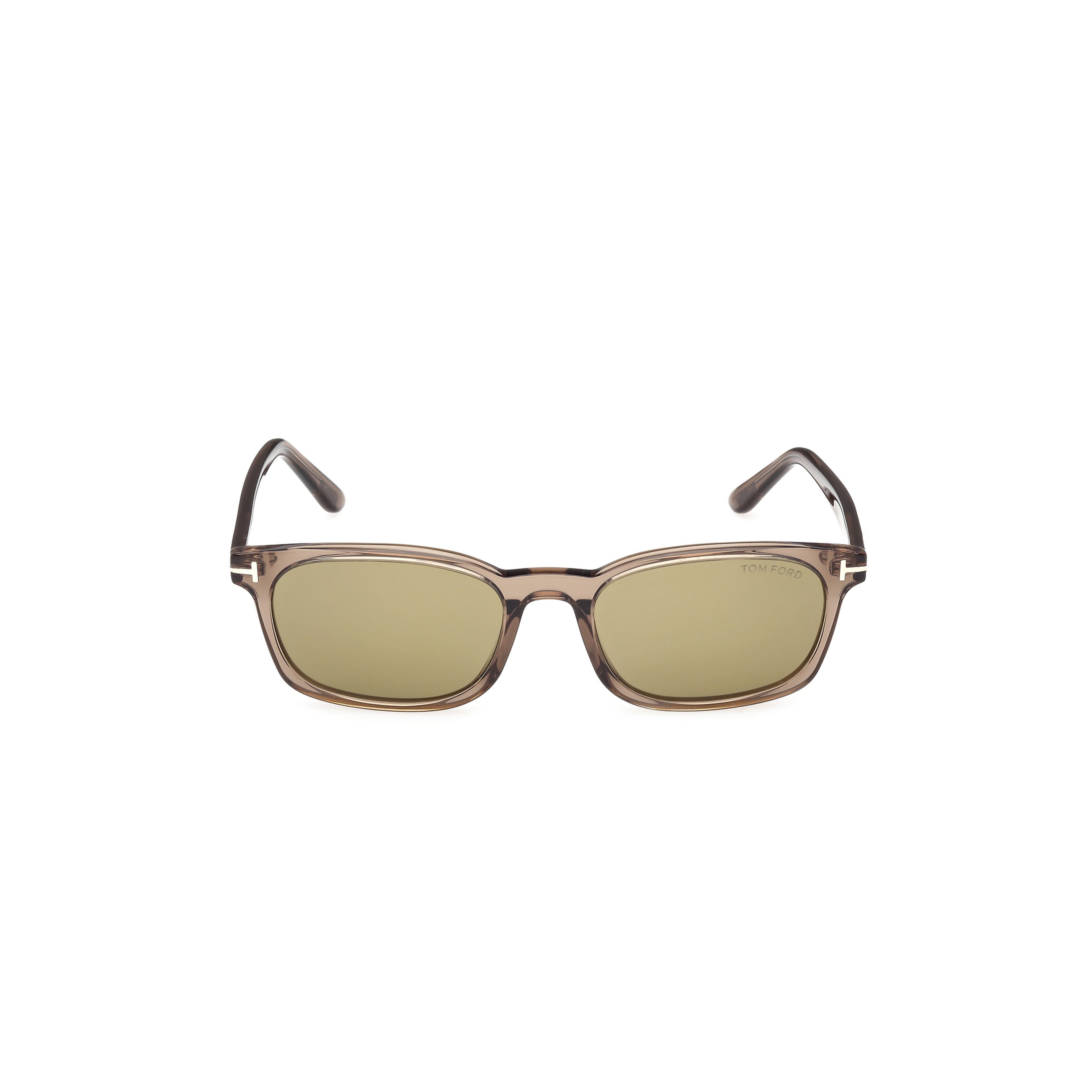 Ft1300 Translucent Acetate Rectangular Sunglasses