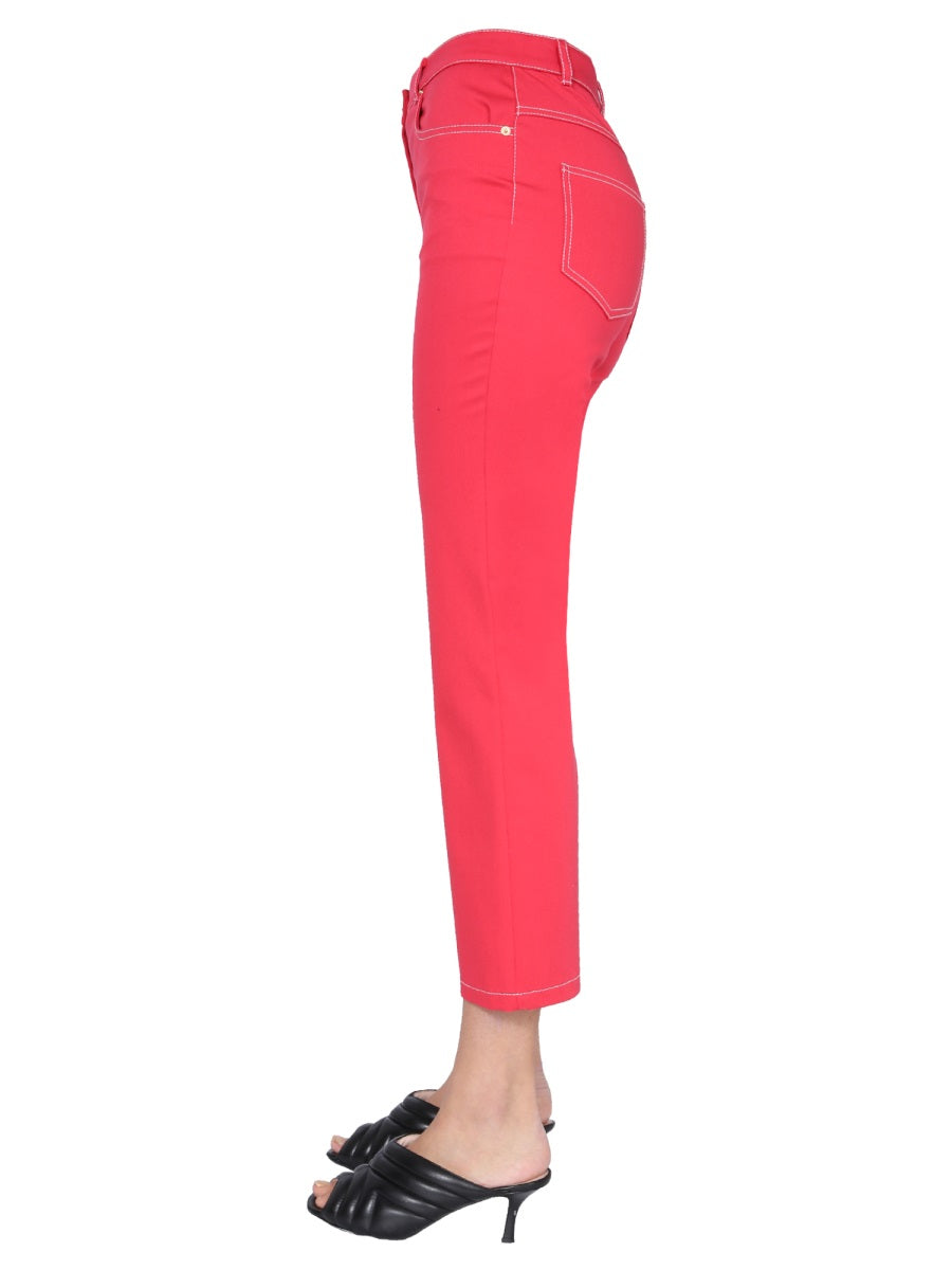 High-Rise Skinny Kick Jeans