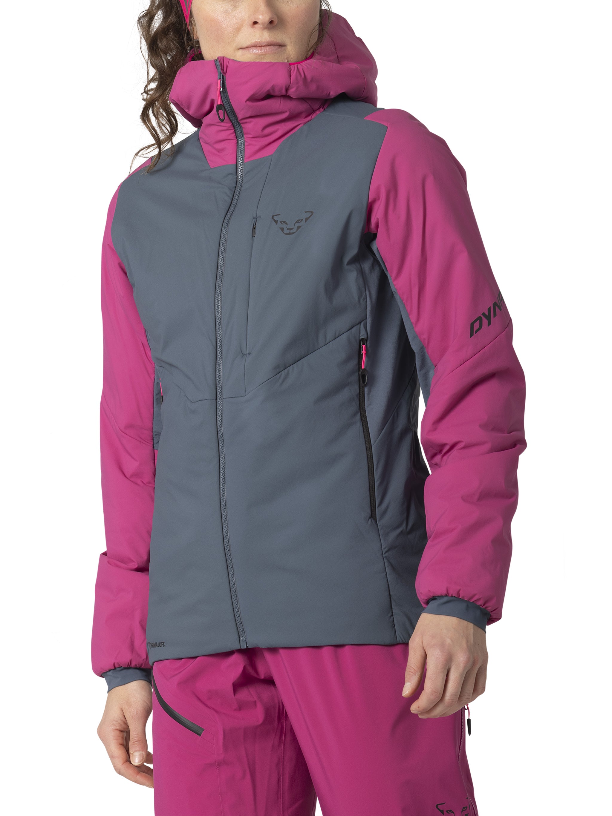 Blacklight Prl Grey/Magenta Hooded Sport Jacket