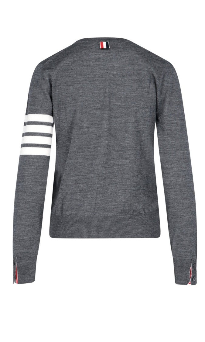 Classic Grey Wool Sweater