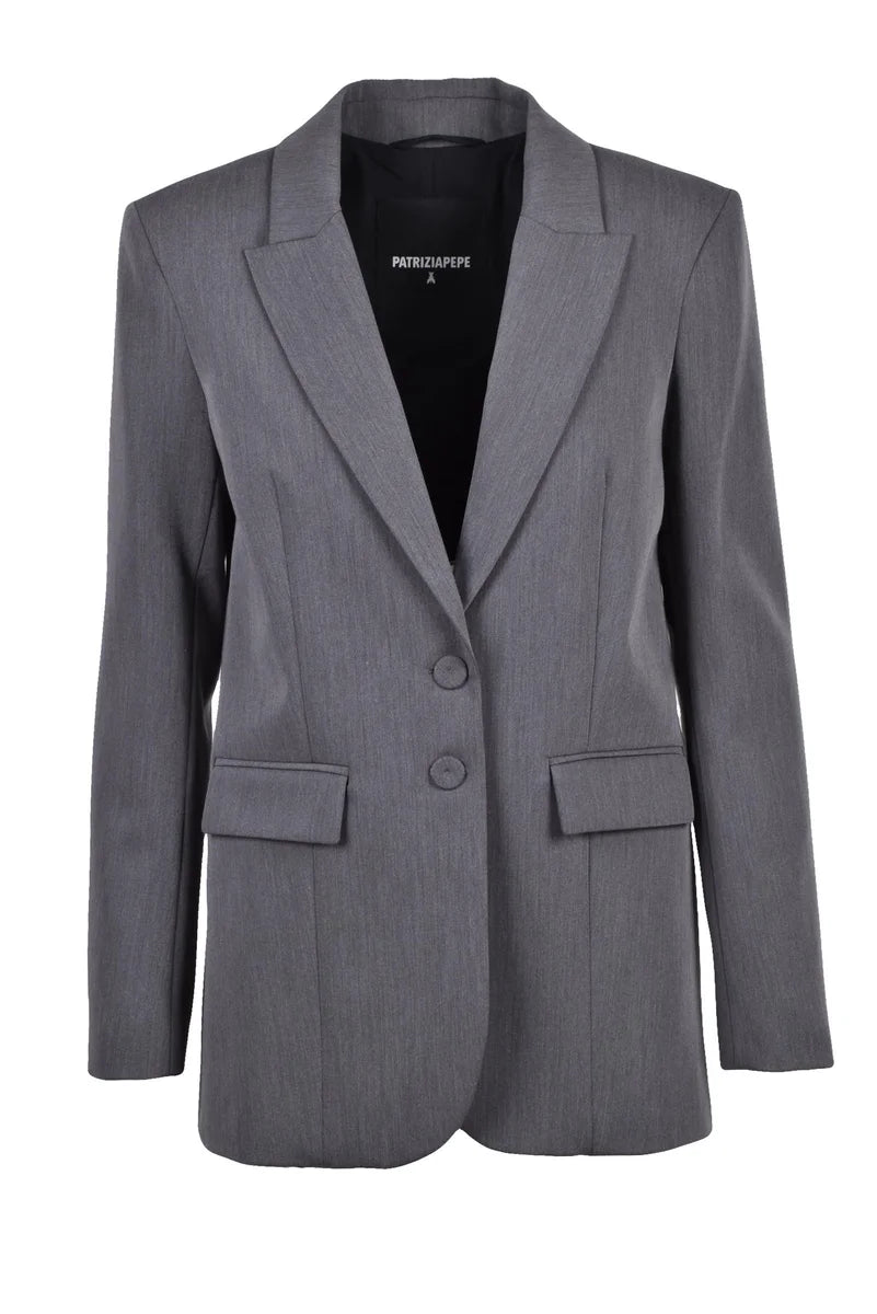 Rounded Jacket - Grey