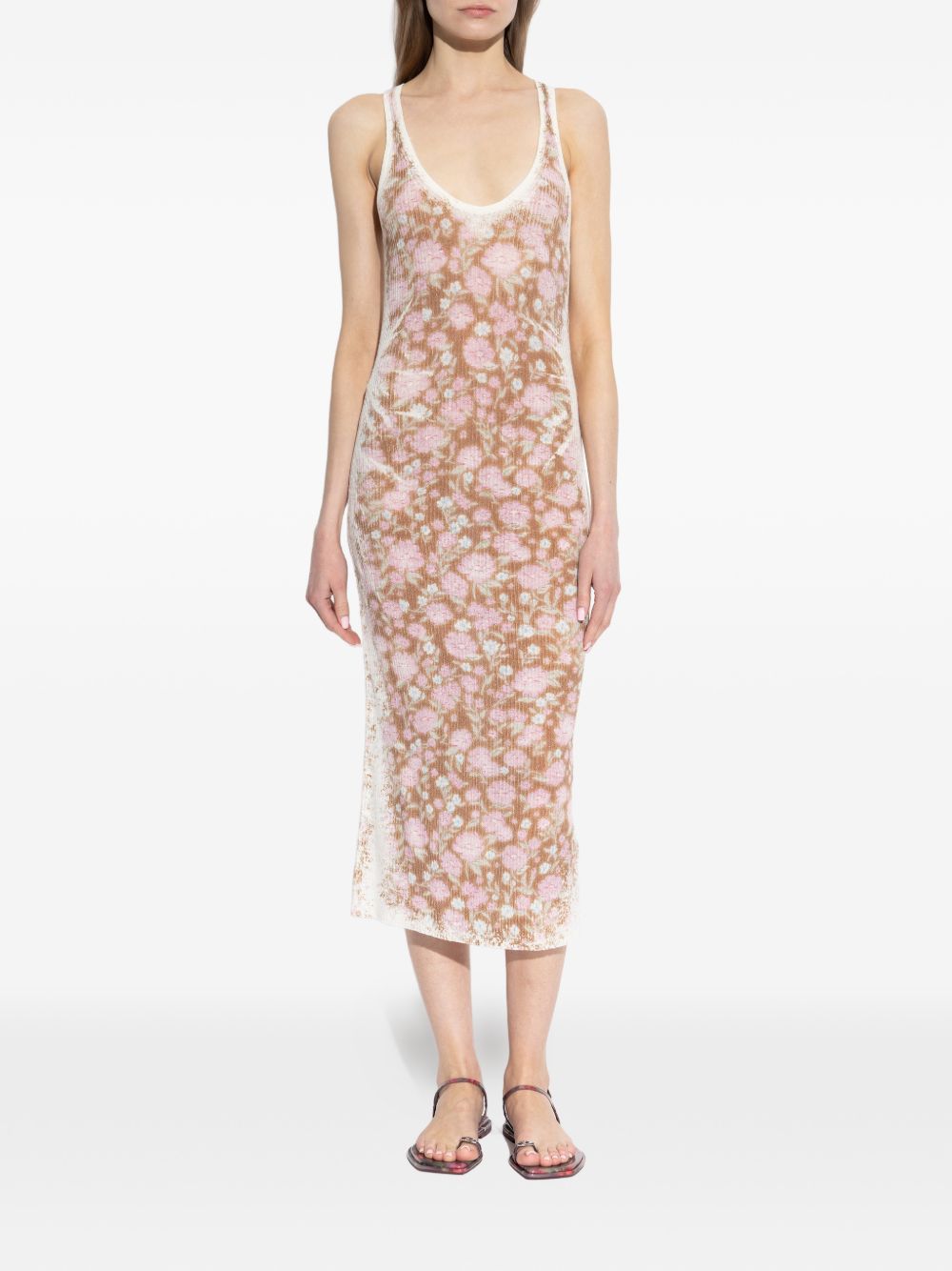 Sleeveless Midi Dress