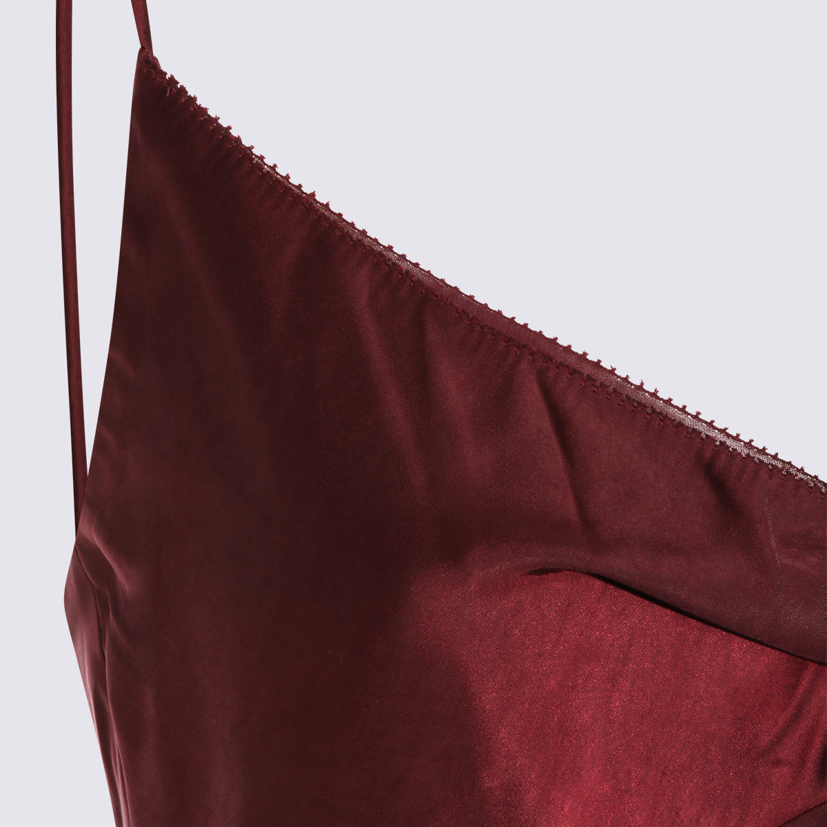 Burgundy Sleeveless Maxi Dress