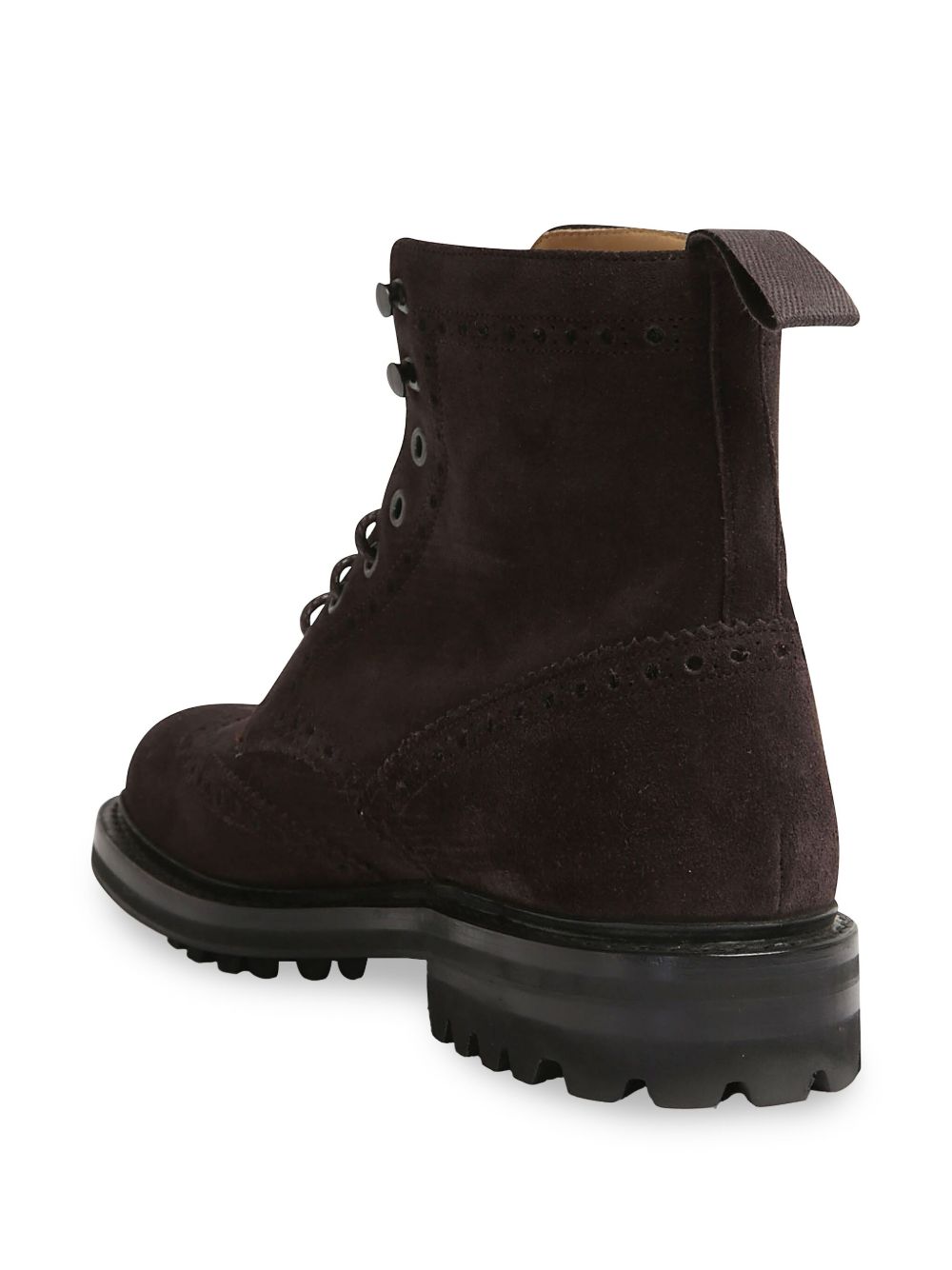 High Ankle Brogue Boots