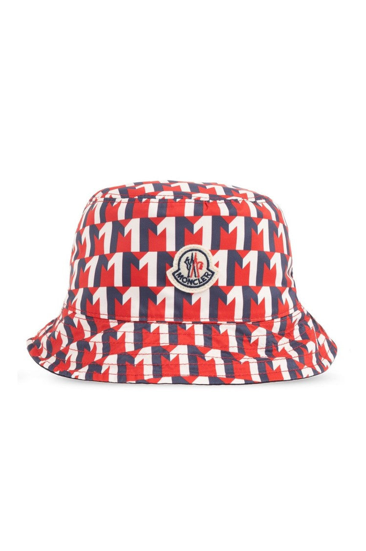Soft Structured Black Bucket Hat with Logo Patch