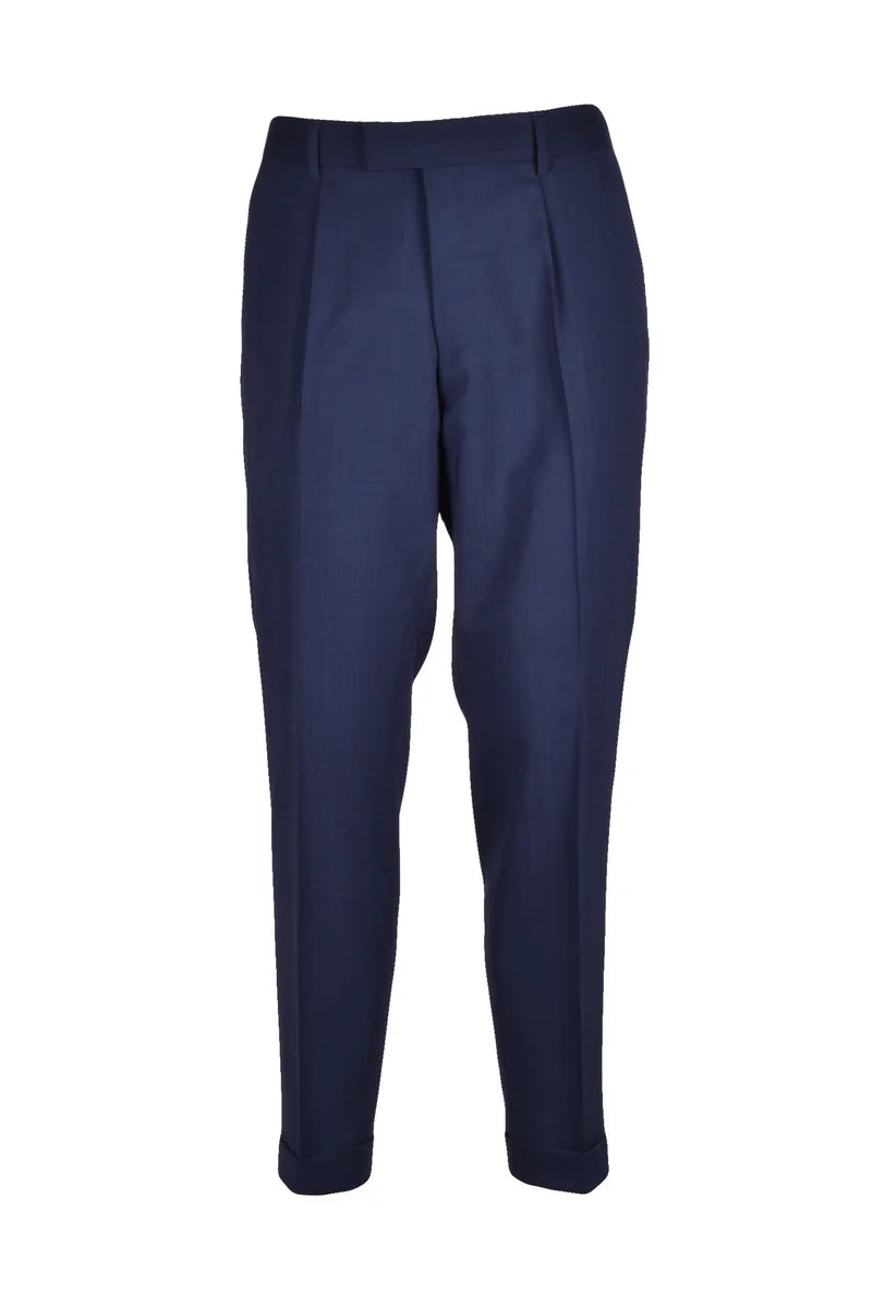 Men's Double-Breasted Suit - Blue
