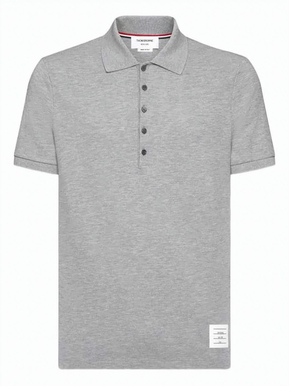 Thom Browne Classic Piqué Short-Sleeve Polo Shirt