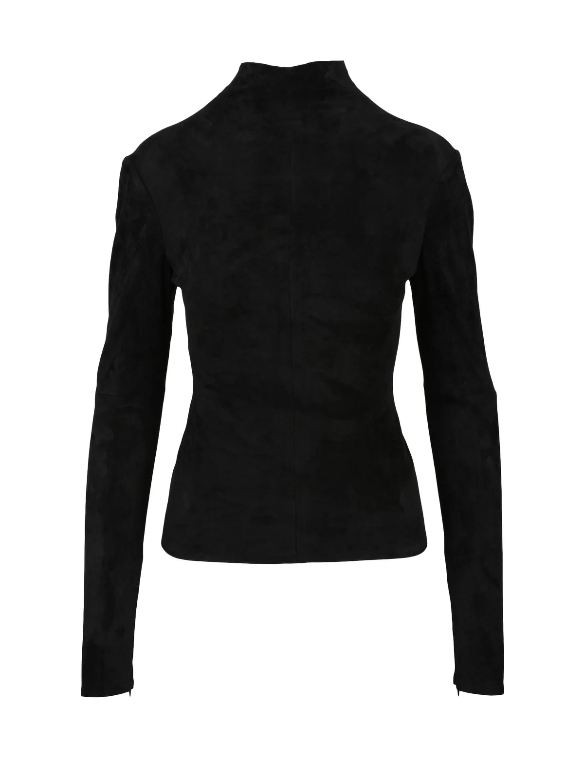 Black Turtleneck Suede