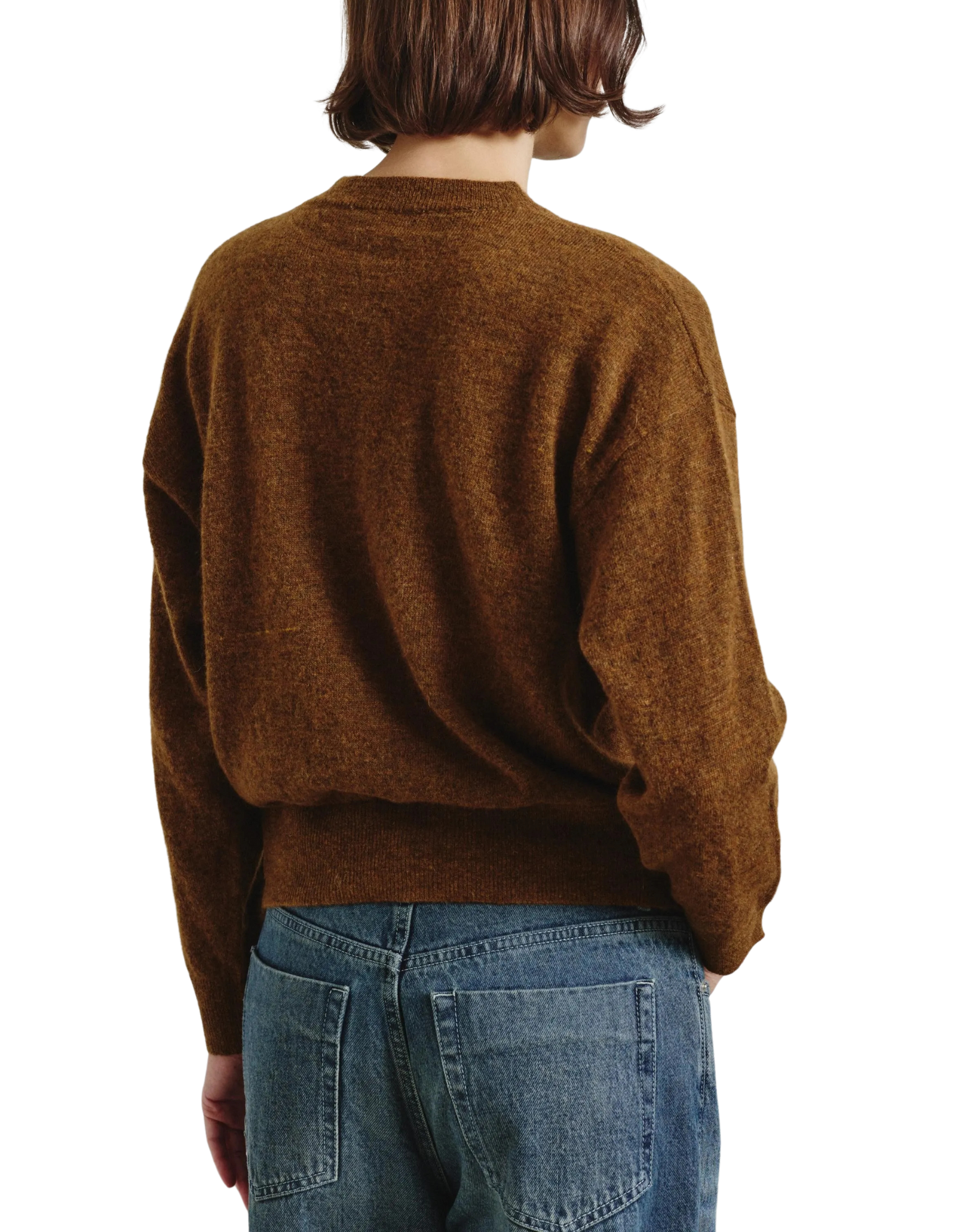 Contemporary Baby Alpaca And Wool Blend Sweater