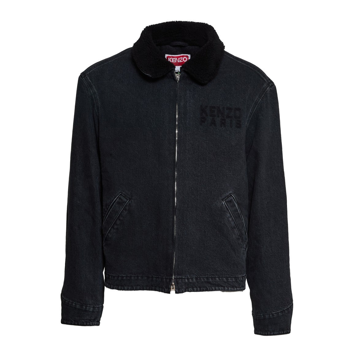 Happy Tiger Utility Fleece Denim Jacket