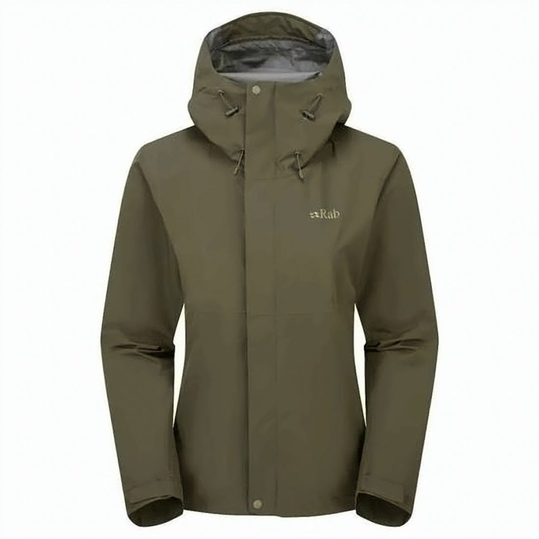 Streamlined Hooded Jacket with Concealed Zip Closure