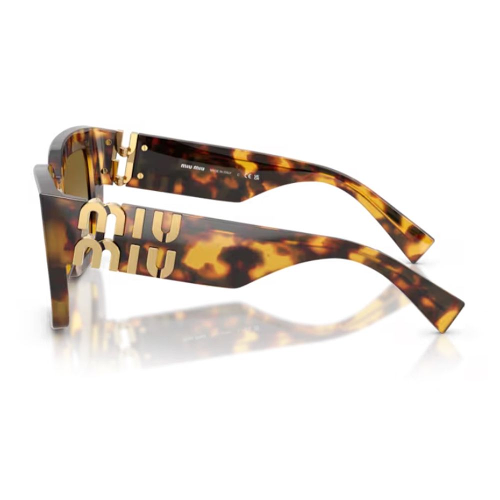 0Mu B05S Miu Glimpse Oversized Square Sunglasses