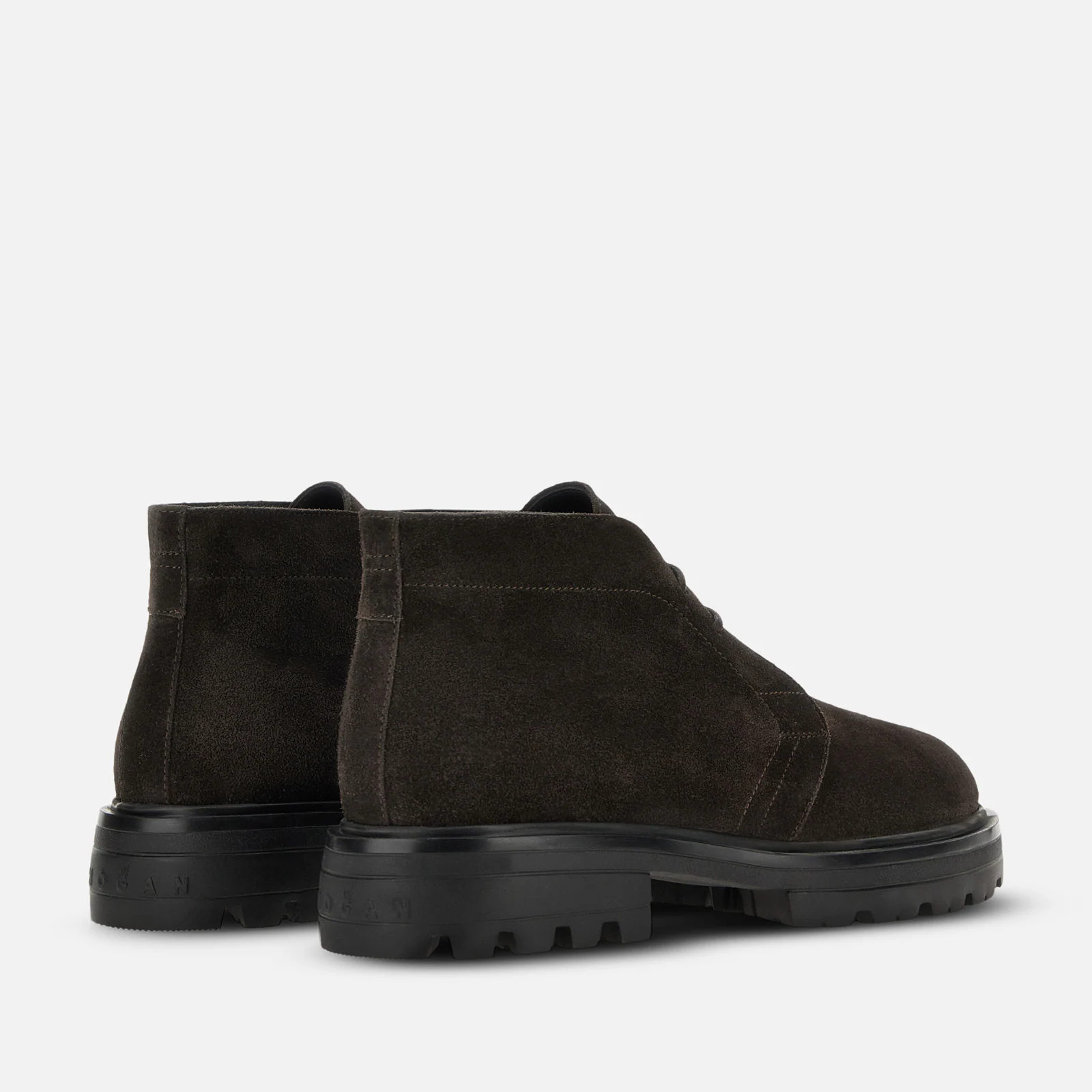 Refined Brown Suede Lace-Up Shoes