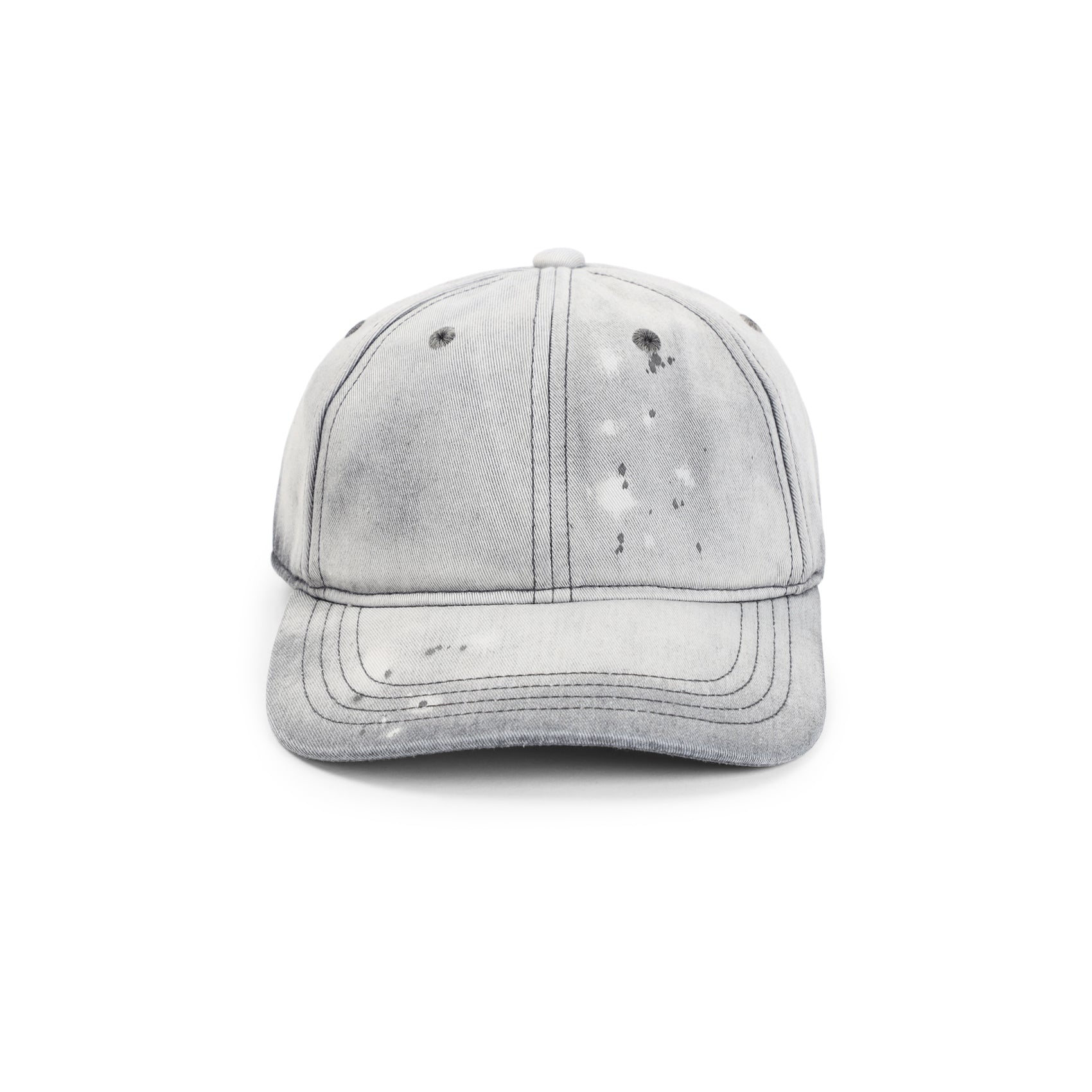 Grey Polyester Cotton Cap
