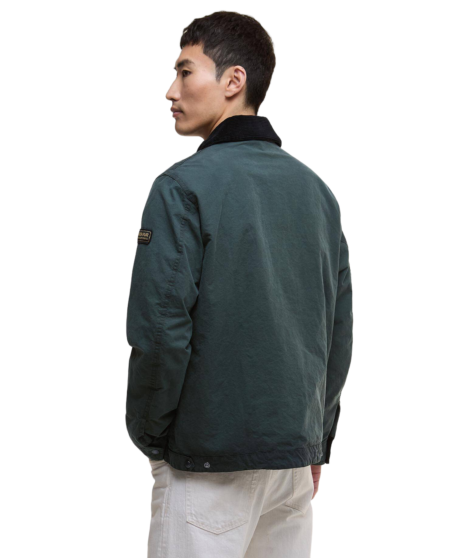 Drifter Wax Jacket With Reinforced Stitching