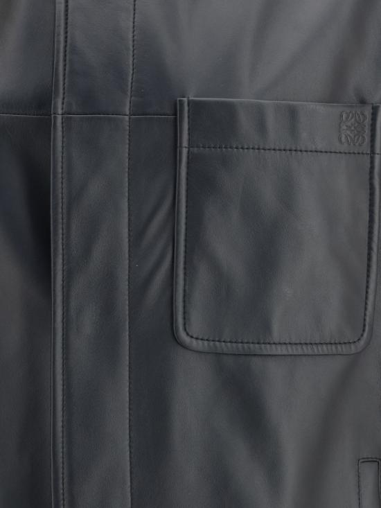Smooth Lambskin Casual Jacket