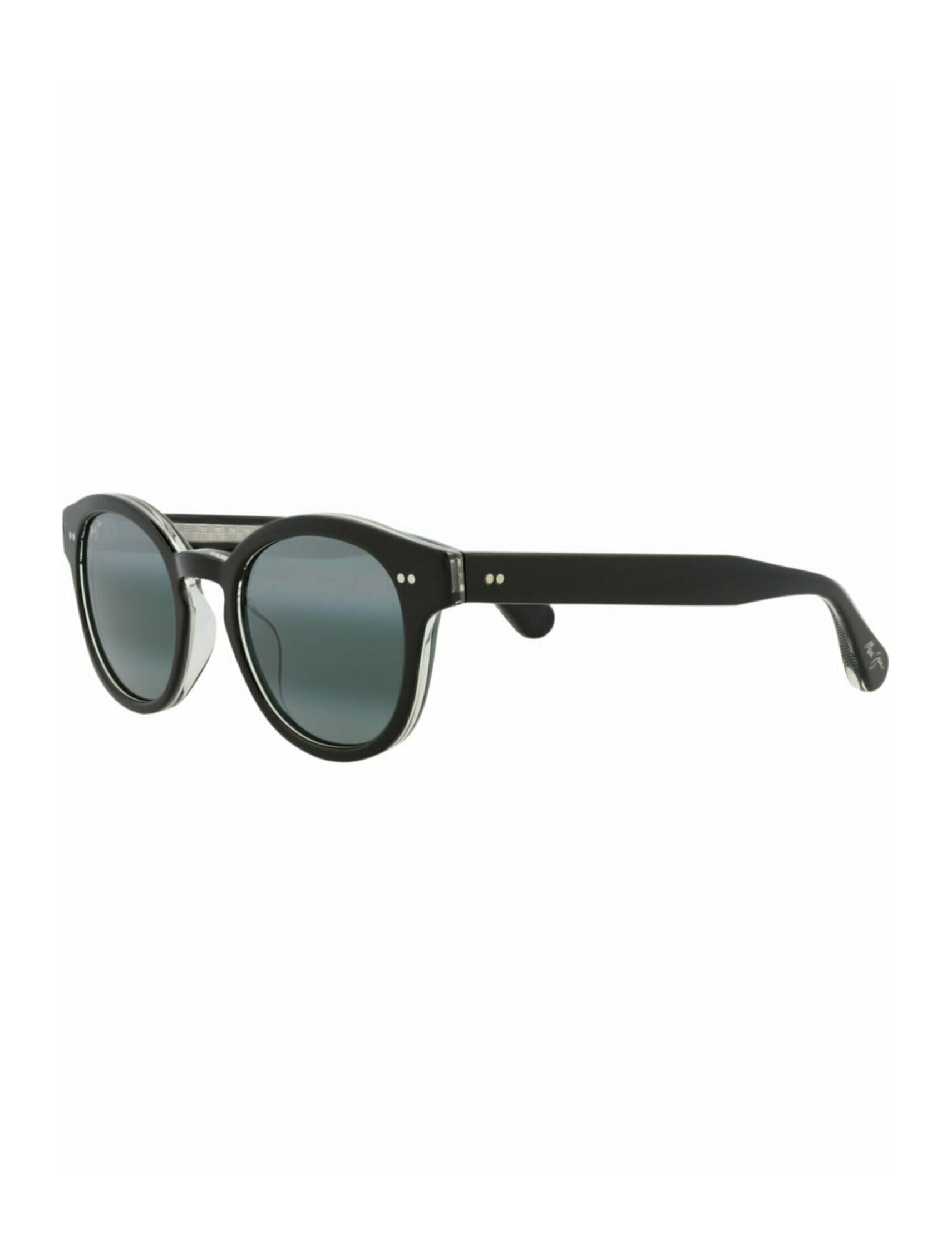 Round-Frame Acetate Sunglasses
