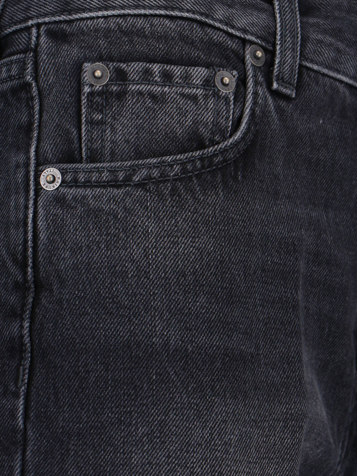 High-Waisted Bootcut Jeans With Five-Pocket Design
