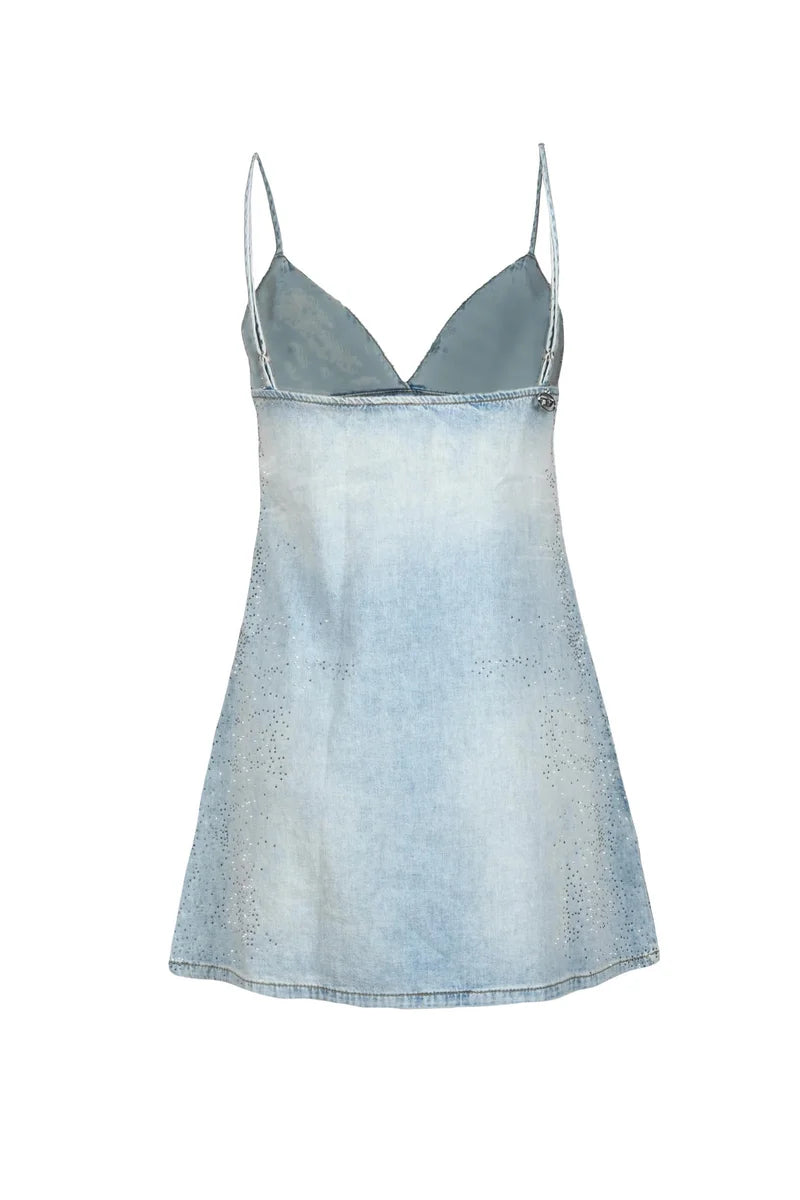 Denim Dress - Light Blue