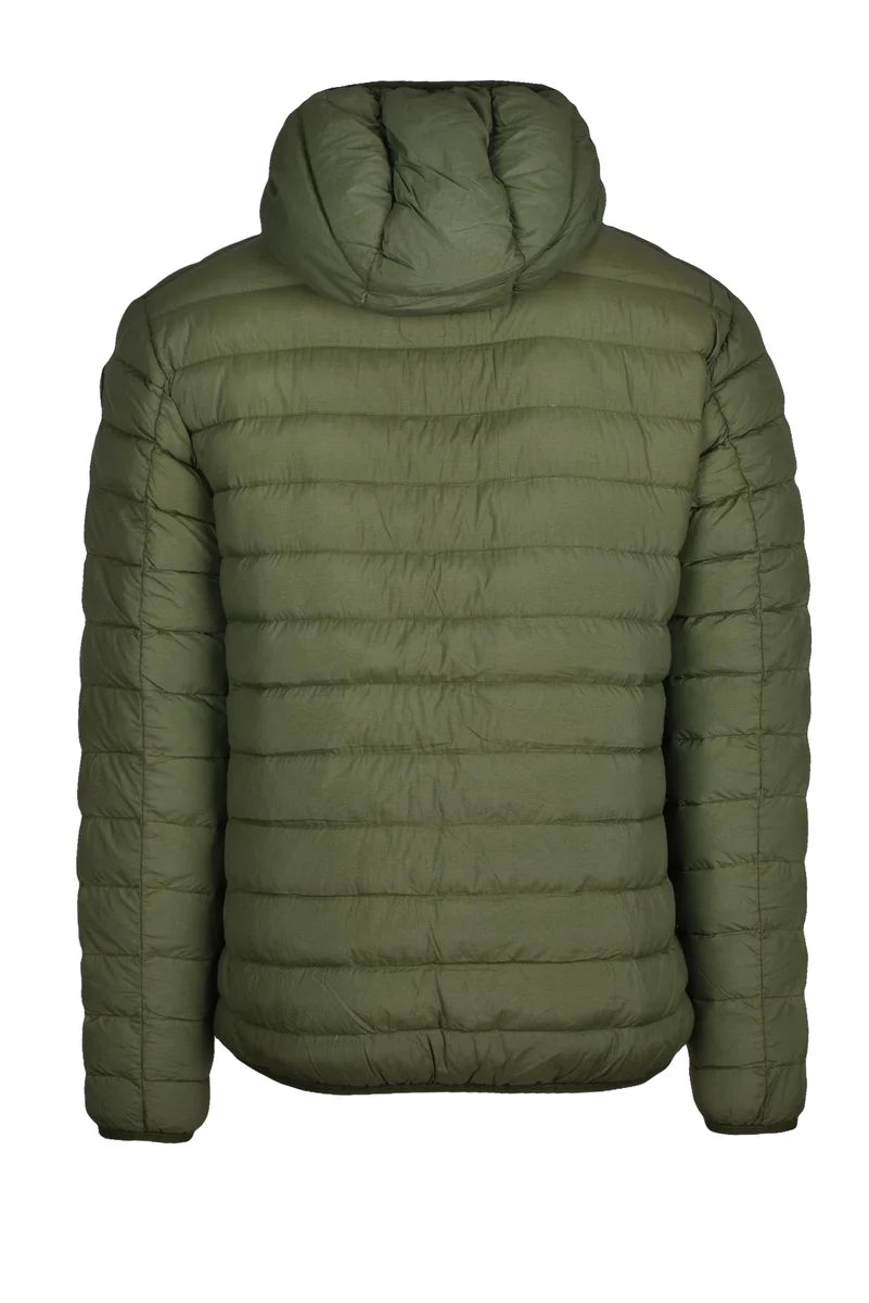 Nylon Down Jacket Zip Clip - Green