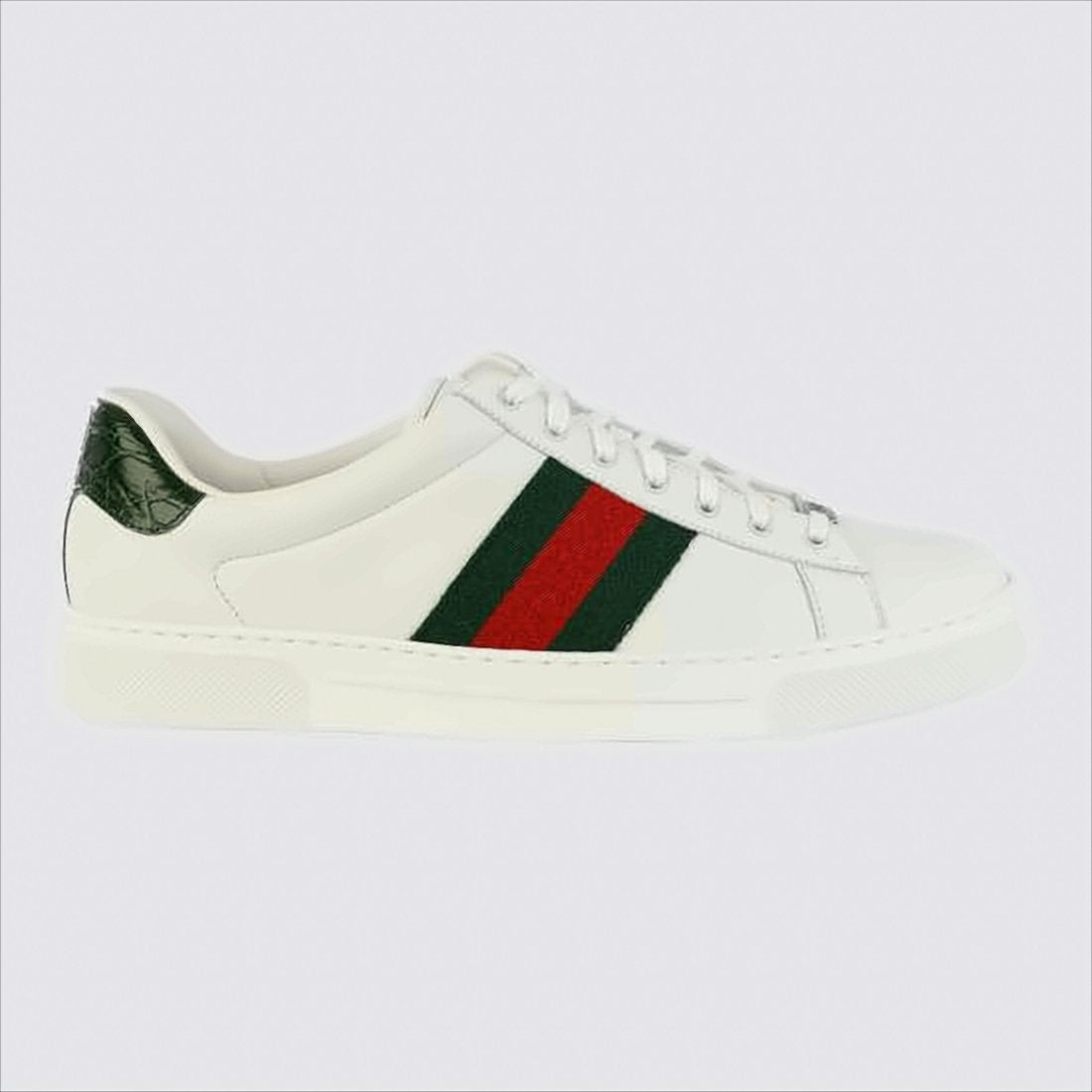 Low-Top Sneakers with Striped Fabric Detailing