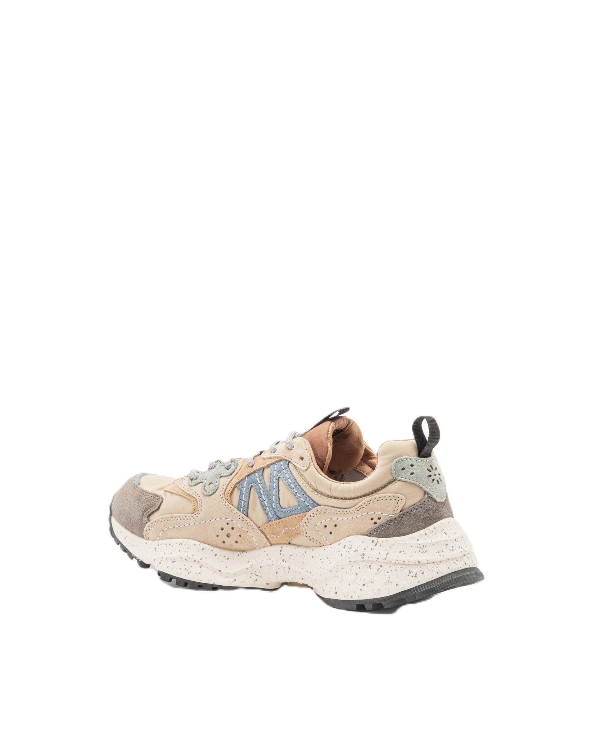 Bicolor Gray Suede Sneakers