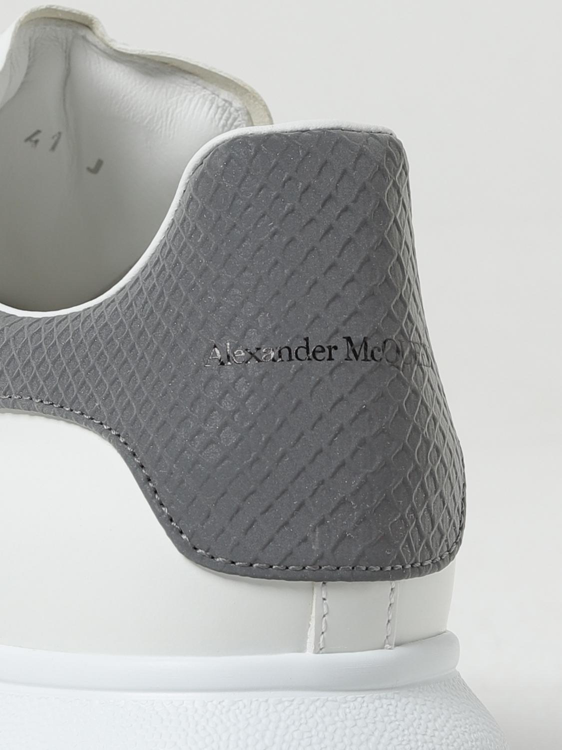 Smooth White Leather Sneakers