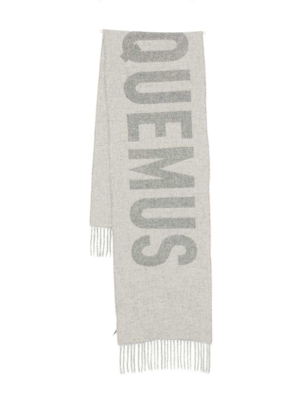 Rectangular Light Grey Scarf