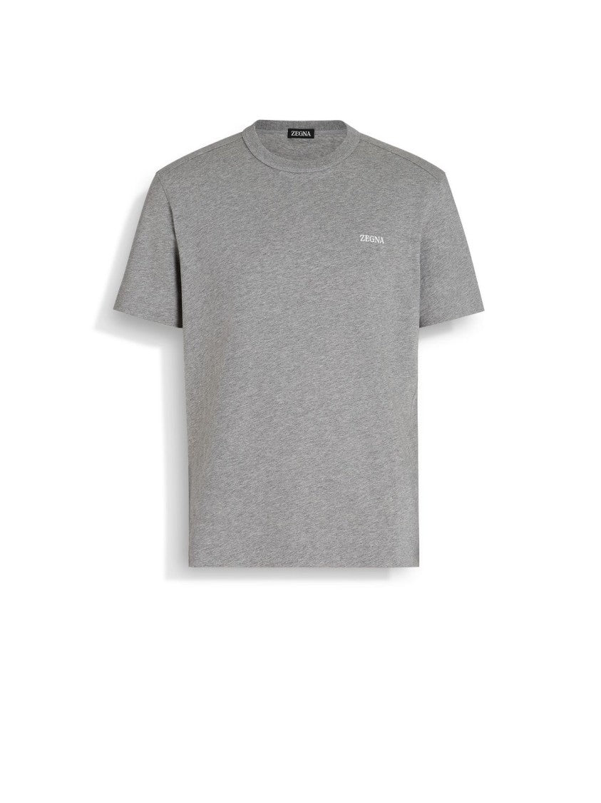 Classic Grey Crew Neck T-Shirt