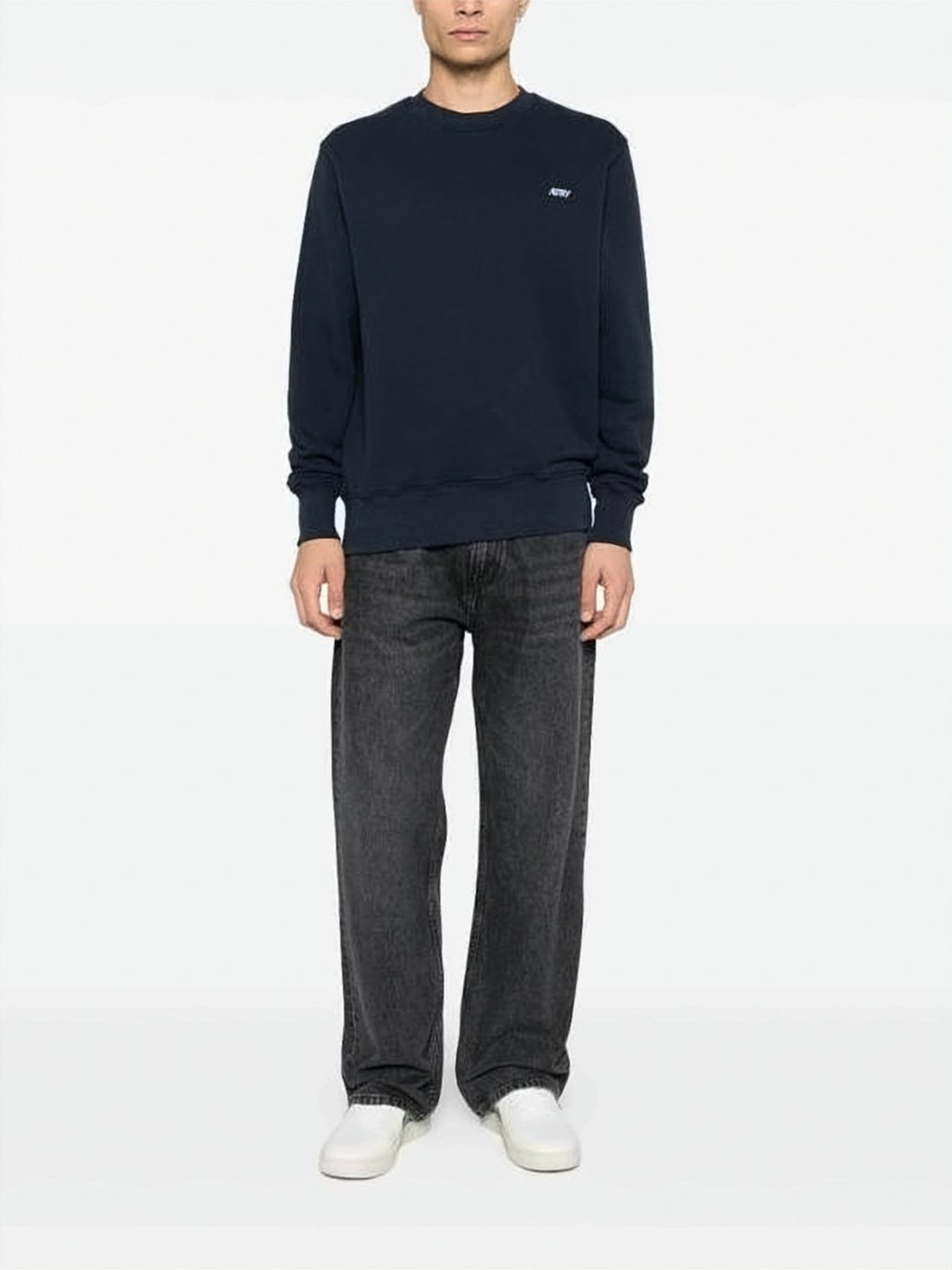 Long-Sleeve Sweatshirt With Embroidered Logo