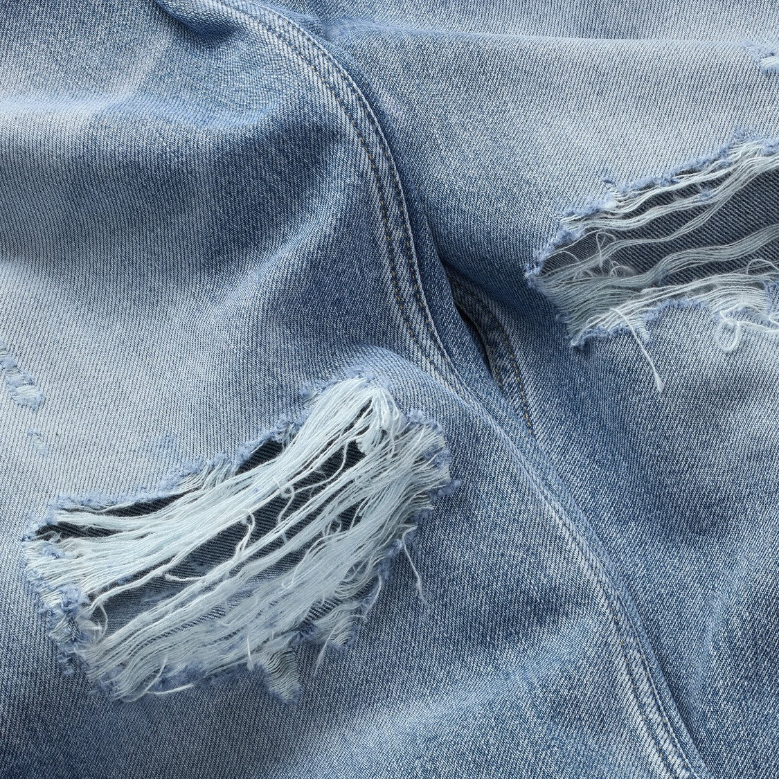 Light Blue Ripped Jeans