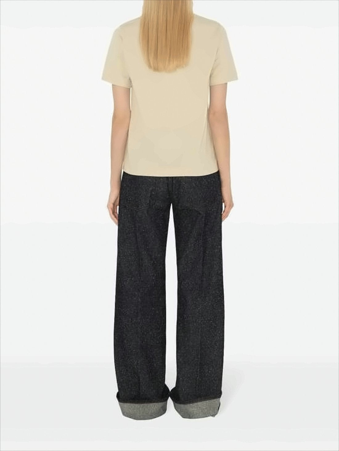 Boxy Fit Crew Neck T-Shirt