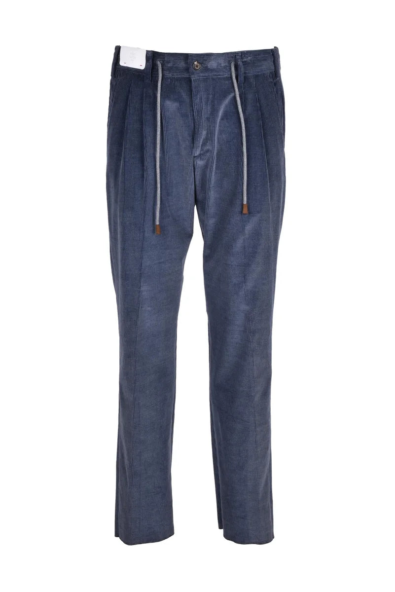 Men's Velvet Suit - Blue