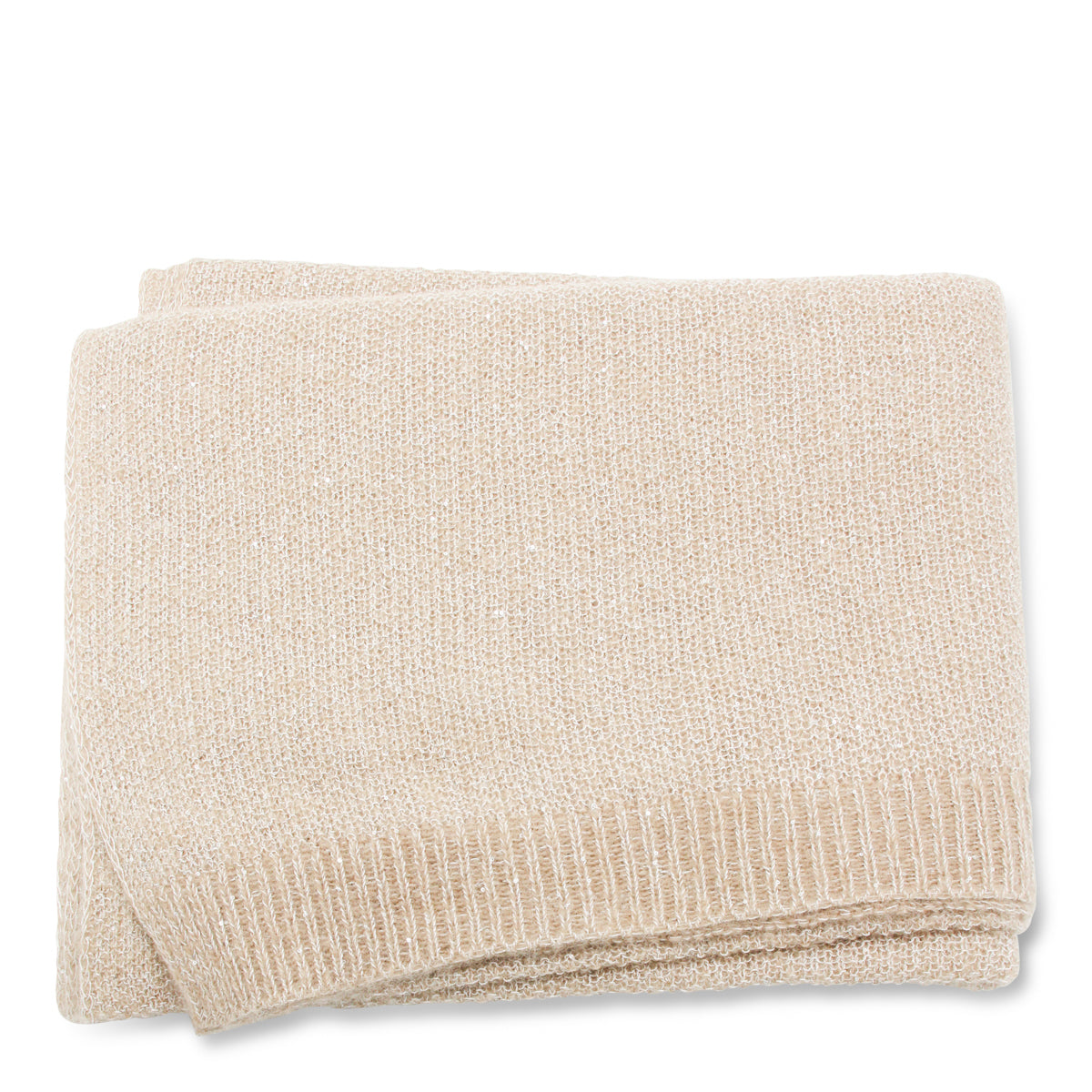 Beige Sparkling Scarf
