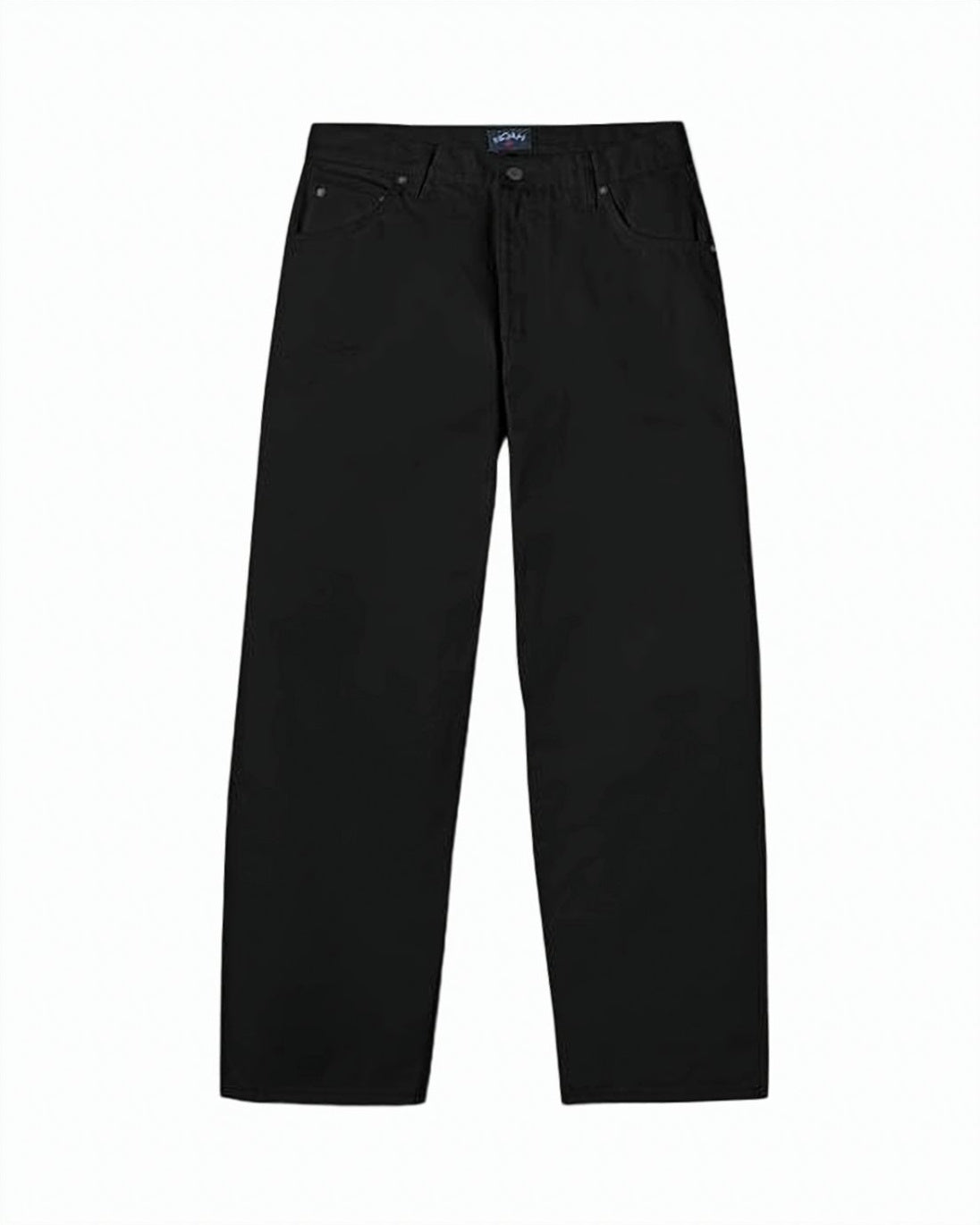 Straight-Leg Casual Pants with Classic Five-Pocket Design