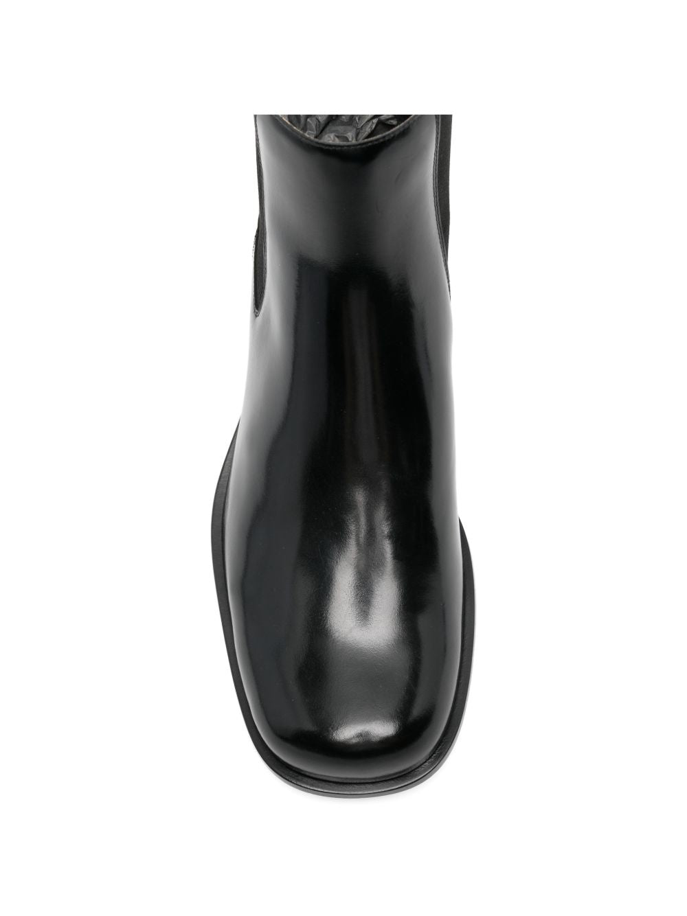 Black Square Toe Boots