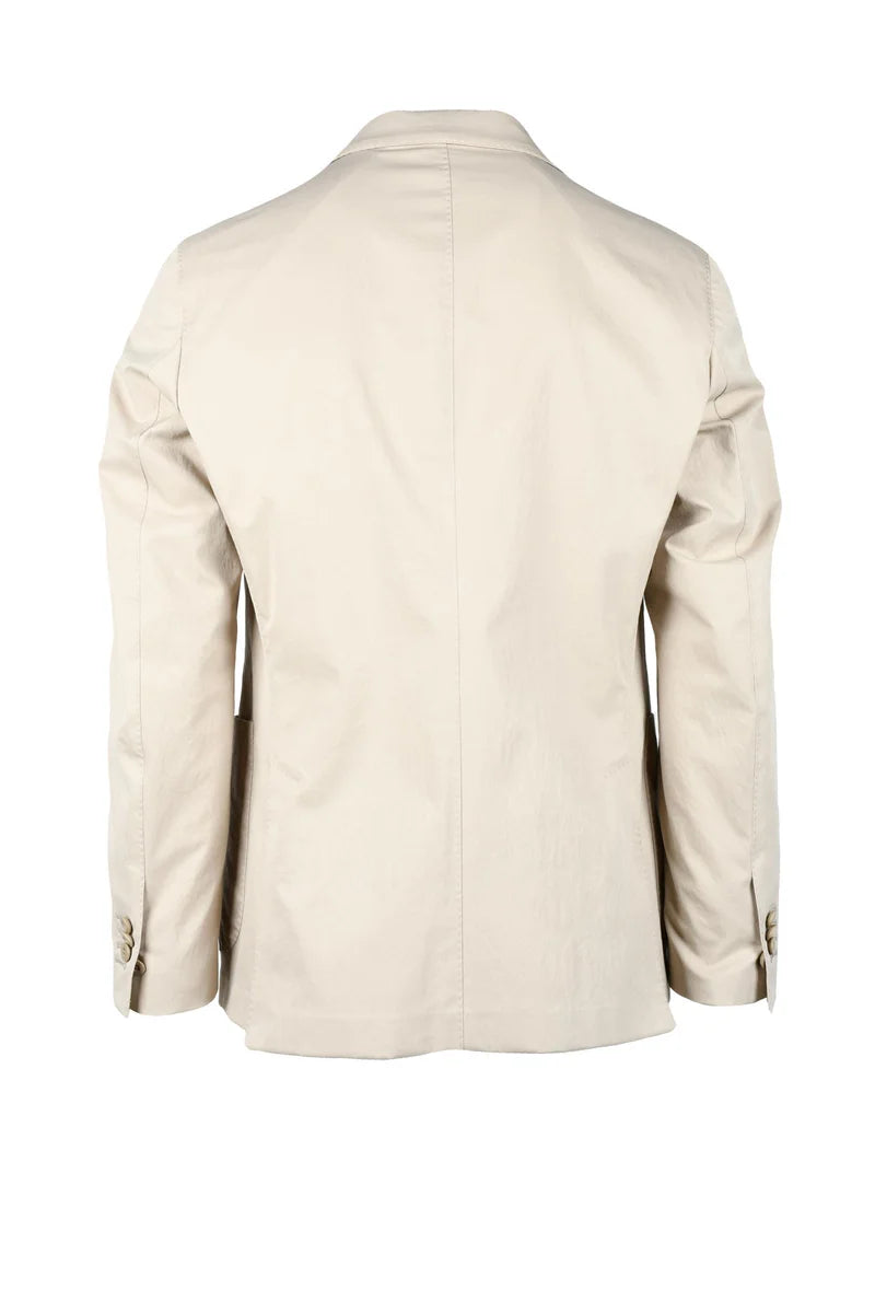 Beige Tailored Montedoro Jacket