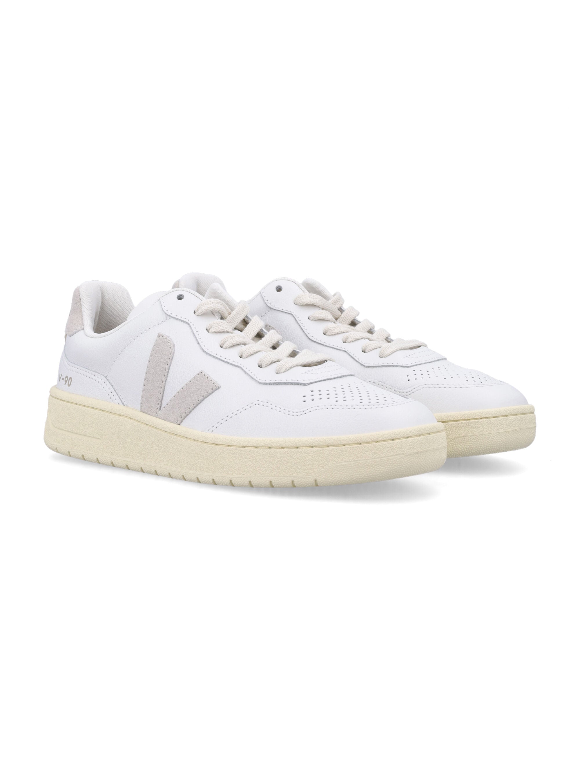 Timeless V-90 Sneakers With Smooth Leather Upper