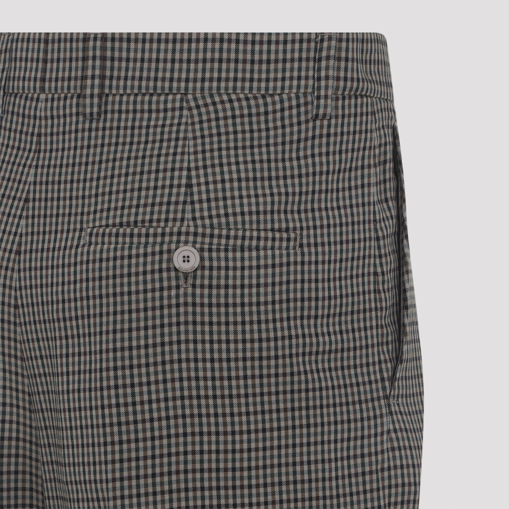 High-Waisted Trousers With Straight-Leg Silhouette