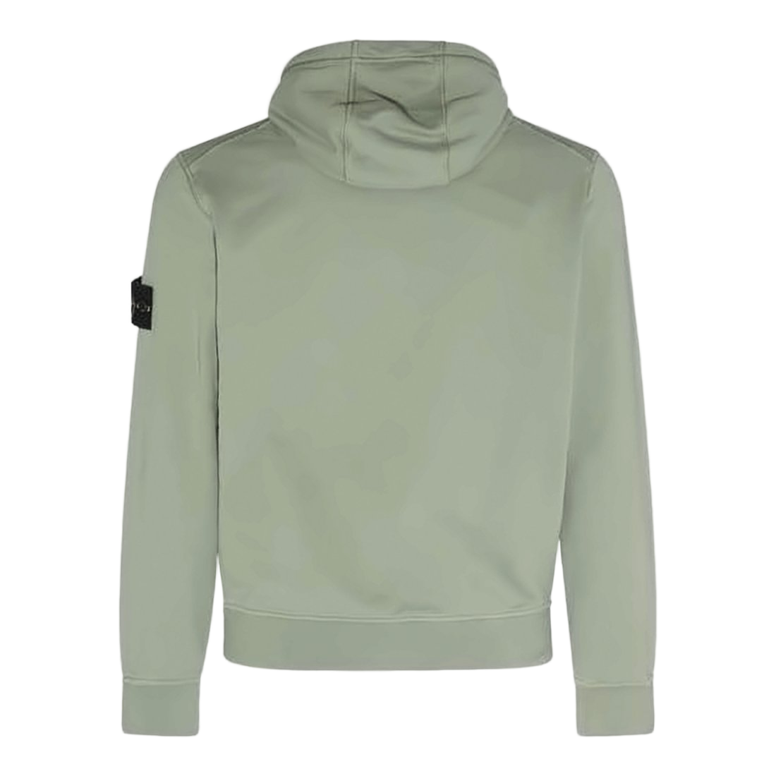 Minimalist Green Hoodie with Adjustable Drawstring