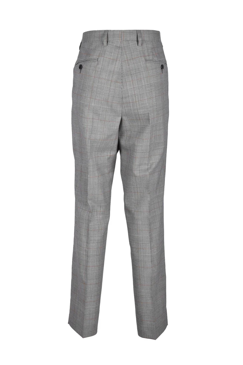 Virgin Wool Trousers - Grey