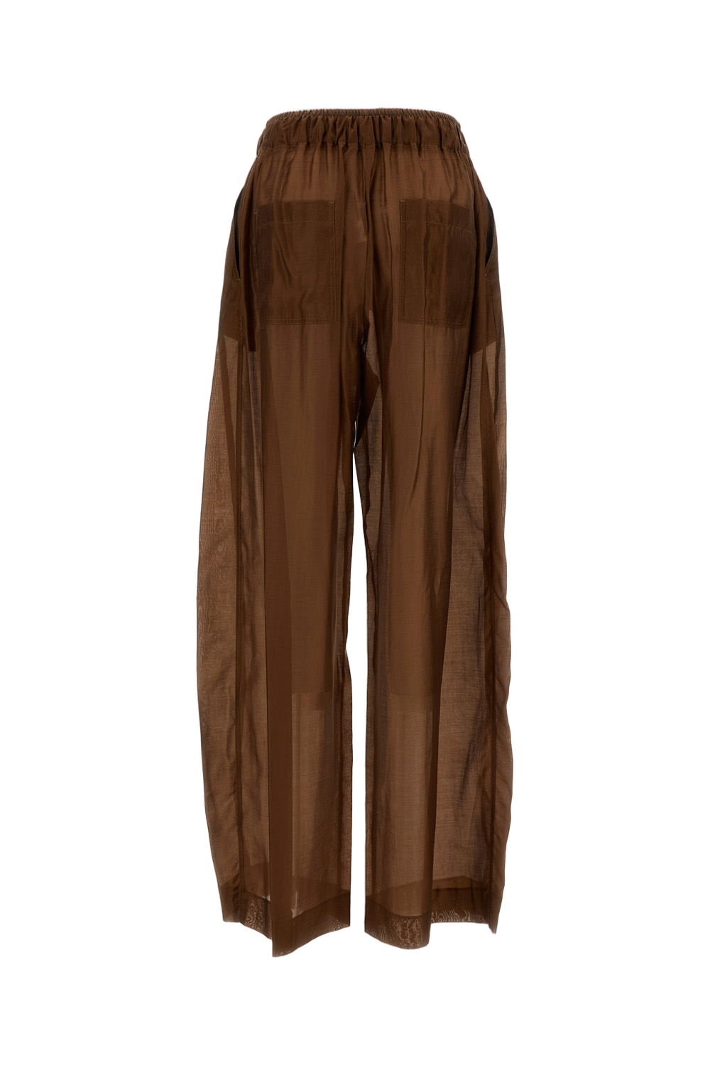 Dora Mussola Leggera Wide-Leg Trousers